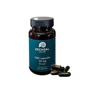 Zechsal CBD capsules 10 mg.