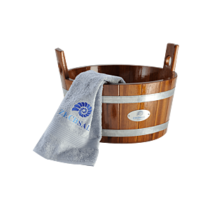 Zechsal luxury foot bath (16 inch. Kambala wood.