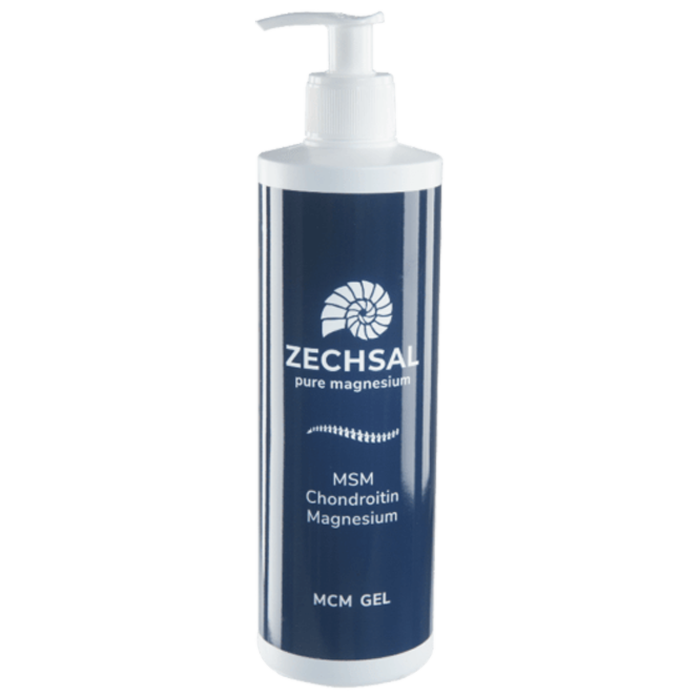 Zechsal MCM gel 500 ml bottle with pump. Especially for joints