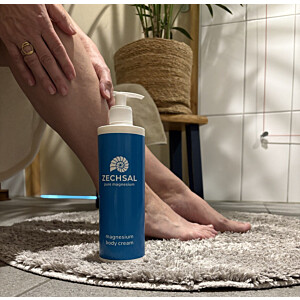 Zechsal magnesium bodycream, 125 ml. Rests the skin.