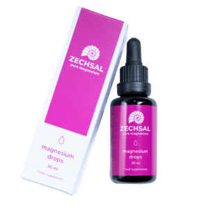 Zechsal magnesium drops, 30 ml. Easy to use and naturally pure