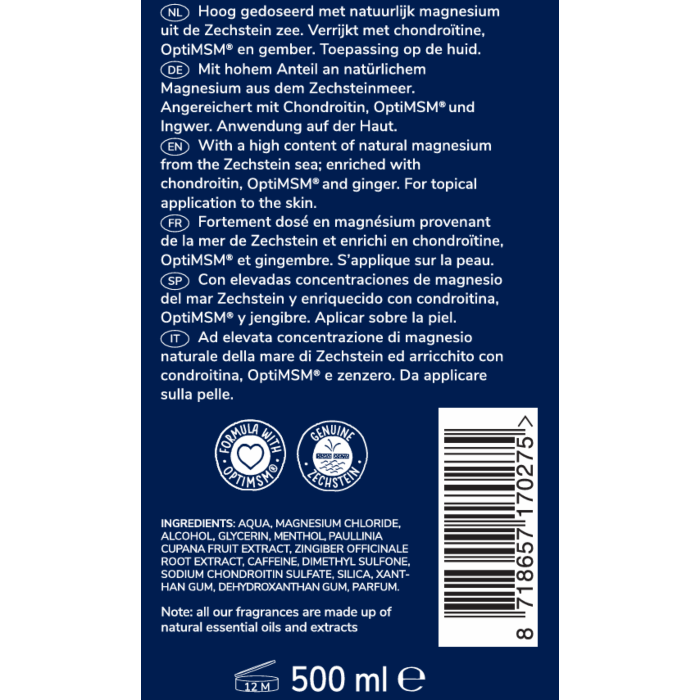 Buy now: Zechsal MCM gel 500 ml, bottle with pump | Zechsal