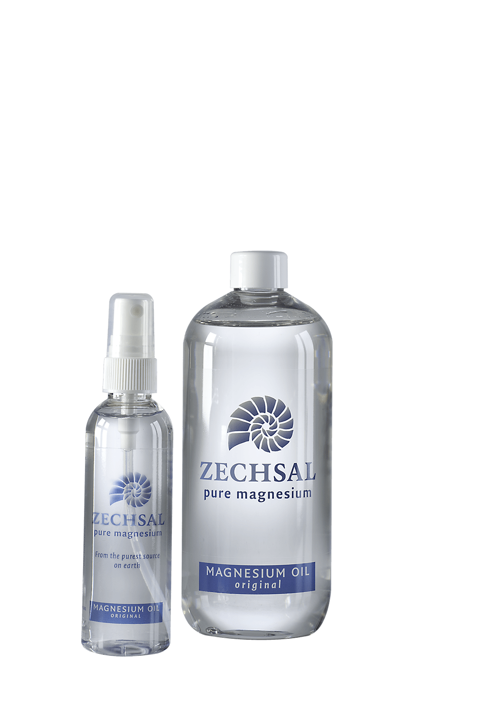Zechsal magnesium oil, combi, 100 and 500ml Zechsal